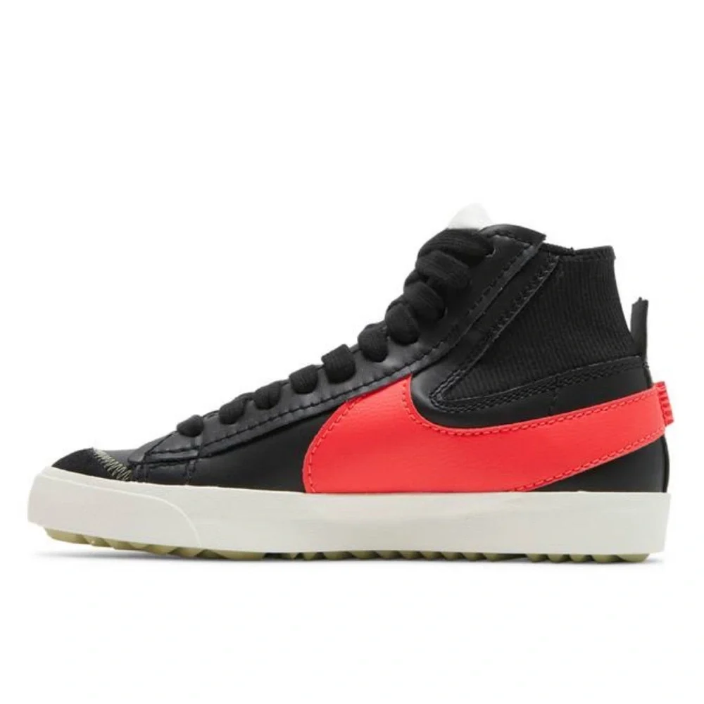 Nike Men’s BLAZER MID '77 JUMBO
BLACK/BRIGHT CRIMSON-SAIL
Sneakers 
DD3111 001 - Picture 4 of 16